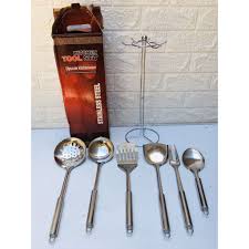 Maybe you would like to learn more about one of these? Sk Mixes Shop 7pcs Kitchen Tool Set Stainless Steel Cooking Utensil As440 Shopee Philippines