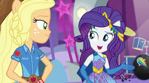 Episode 05 bad thing no. 1849726 Applejack Equestria Girls Equestria Girls Series Ponied Up Rarity Roller My Little Pony Applejack My Little Pony Rarity My Little Pony Twilight