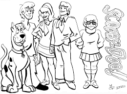 When the printable coloring picture has loaded, click on the print icon to print it. Scooby Doo To Color For Children Scooby Doo Kids Coloring Pages