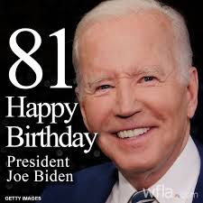 HAPPY BIRTHDAY! 🎉 President Joe Biden is celebrating his 81st birthday  today. bit.ly/3axNC3Q