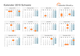 Das fronleichnamsfest nach pfingsten ist eines der wichtigsten sogenannten hochfeste im katholischen kirchenjahr. Feiertage 2019 Schweiz Kalender Ubersicht