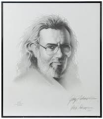 Saderup, Gary (american). Jerry Garcia. Print On Paper