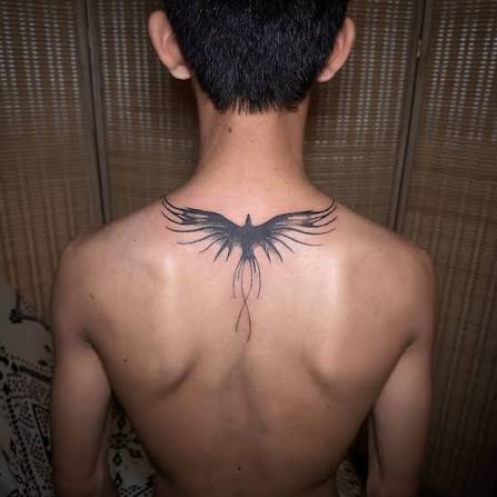 Raman Dhingra | Feather tattoo#feather #peacock feather#r#R alphabet | Instagram