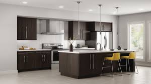 These ready to assemble cabinets have been our most popular designs for several years. Edgeley Base Cabinets In Thunder Kitchen The Home Depot