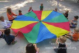 Parachute Basics The Hello Game Parachute Games For Kids Hello Games Parachute Games
