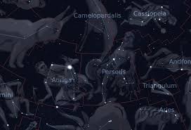 The Constellation Perseus In The Sky Org