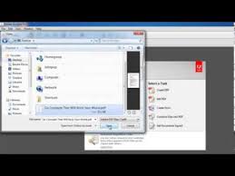 Cara Konversi Pdf Ke File Excel Dengan Acrobat Xi Youtube