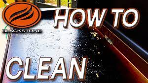Instructions for cleaning a blackstone griddle: How To Clean Blackstone Griddle After Cooking Food Removal And Adding Oil Youtube