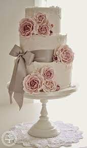 60 Ways To Use Ribbon In Your Wedding Decor Lace Wedding Cake Cake Lace Wedding Cakes