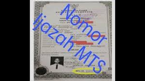 Sedangkan tanggal ijazahnya ditulis dalam huruf alfabet, sehingga dibaca 28 september 2010. Nomor Ijazah Mts Youtube
