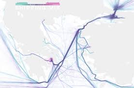 Informieren sie sich kostenlos über fahrzeit, entfernung, aktuelle staus sowie das wetter am zielort. Hubsch Anzusehen Visualisierungen Der Wichtigsten Schifffahrtsrouten Zukunft Mobilitat