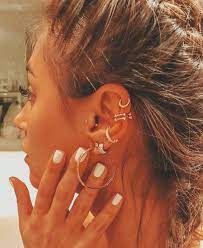 P I N T E R E S T Adrianam357 Earings Piercings Ear Jewelry Cute Ear Piercings