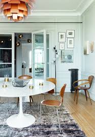 Marble Tulip Dining Table Chic Dining Room Tulip Dining Table Dining Room Decor