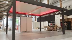 Notre Pergola Est Montee Pour Le Salon De L Habitat De Bourg En Bresse Pergola Bioclimatique Pergola Design Pergola