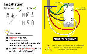 Maybe you would like to learn more about one of these? Smart Light Switch Wifi Dimmer Switch 3 Way Neutral Wire Required Compatible With Dimmable Led And Cfl Work With Alexa And Google Assistant No Hub Etl And Fcc Listed Minoston Ms10w