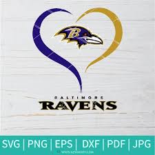Baltimore Ravens Svg Black And White Baltimore Ravens Heart Svg Baltimore Ravens Logo Svg In 2020 Baltimore Ravens Logo Raven Logo Baltimore Ravens