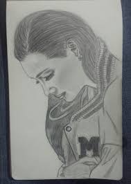 Draw Art Portrait Glee Santana Realistic Art Sketches Art Drawings