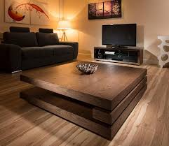 Stylish Dark Wood Coffee Table Ev Icin Mobilya Tasarimi Mobilya