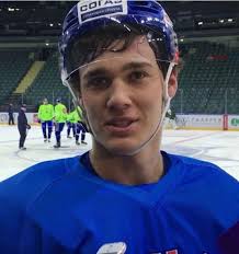 Create meme "Russian hockey, the Russian hockey players, Nikita Gusev  hockey player"