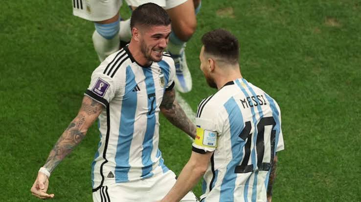De Paul bất ngờ đến Inter Miami thăm Messi, xem David Beckham chăm sóc 'GOAT'