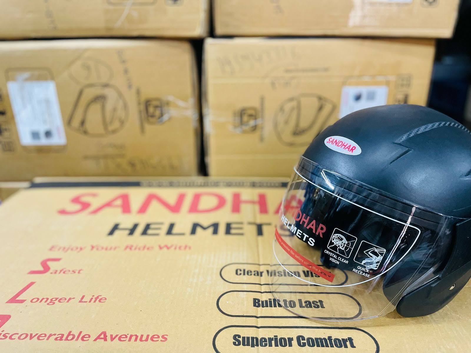 SANDHAR SUZUKI ORIGINAL HALF HELMET product image