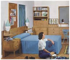 The 1950s Retro Bedrooms Vintage Home Decor Rustic Home Interiors