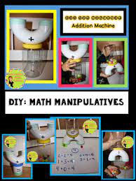 Diy Math Manipulatives A Collection Of Easy To Make Math Manipulatives That Bring Math To Life Math Manipulatives Diy Math Manipulatives Creative Math