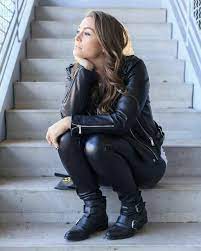 Pin On Leather Leggings