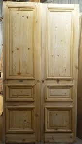 C2v13 Porte D Interieur 2 Vantaux En Pin Portes Anciennes Portes Idees Pour La Maison