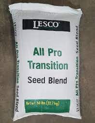 Lesco Tall Fescue All Pro Transition Blend Grass Seed 50 Lbs Grass Seed Fescue Grass Seed Seeds