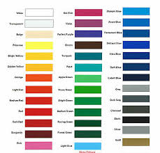 Ritrama Colour Cards Sticky Back Plastic Self Adhesive Sign Vinyl Ebay