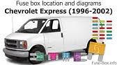 And do these all have to be hooked up for one of them o well this is a basic one for our trucks,im not sure if this is what you are looking for? Fuse Box Location And Diagrams Chevrolet Express 2010 2018 Youtube