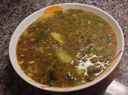 Ambrosia And Me Whole Brown Lentils With Potatoes Aloo Masoor Dal Brown Lentils Lentils Recipes