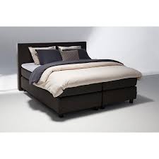 karlsson boxspring autentik tunn vlak met gestoffeerd matras matras slaapkamerinterieur boxsprings