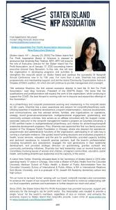 Drawing on original research, an extensive database, national networks, and personal connections, we help you recruit passionate nonprofit leaders who can move the needle. Congratulations To Sharmila Rao Thakkar Staten Island Chamber Of Commerce Facebook