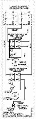 Just take a look at the picture below the diagram. Wiring Diagram For Water Heater Thermostat