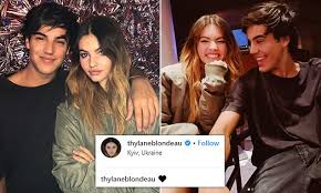 See more ideas about thylane blondeau, model, french models. Thylane Blondeau Sparks Rumours Of A Romance As She Posts Heart Emoji Selfie With Male Model Daily Mail Online