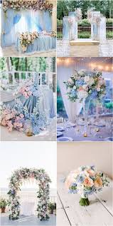20 Light Blue And Blush Pink Wedding Colors For Spring Summer 2020 In 2020 Blue Wedding Centerpieces Blue Wedding Decorations Pink Wedding Colors
