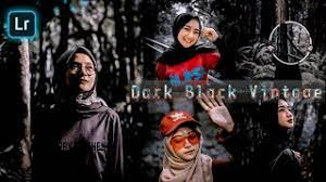 Ada tiga rumus yang akan kita bagikan kali ini yakni untuk selfie dengan efek glowing, selfie dengan efek gelap/ dark serta untuk foto outdoor. Rumus Lightroom Dark Black Vintage Tutorial Edit Foto Lightroom Mobile Youtube