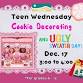 Teen Wednesday Cookie Decorating and Ugly Sweaters event in Seaside, OR