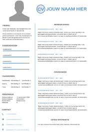 Curriculum Vitae Cv Template