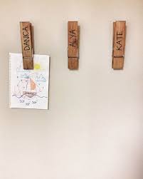 Large Rustic 9 Decorative Clothespin In Dark Walnut Etsy Clothes Pins Dark Walnut Decor