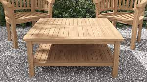 Teak Square Coffee Table 100 X 100cm Coffee Table Square Square Teak Coffee Table Teak Garden Furniture