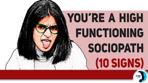 They have formed the condition of sociopathy as a coping mechanism to deal with said abuse. You Might Be A High Functioning Sociopath 10 Signs Youtube