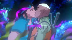 Aqualad from from Young Justice:Outsiders finally got his first gay kiss :  r/gaybros