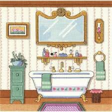 5 out of 5 stars. Janlynn Victorian Bath Cross Stitch Kit 006 0100 123stitch