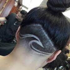 New Definition Of A Wave Shaved Hair Designs Undercut Long Hair Hair Tattoo Designs