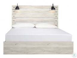 We are the only online furniture store that offers free in home delivery and full setup nationwide! Cambeck Whitewash King Panel Bed From Ashley Coleman Furniture
