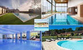 A tv and games room. Lap Up The Uk S Finest Hotel Pools From Underground Baths To Wild Clifftop Ponds Daily Mail Online