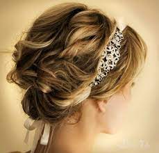 Princess Bridal Hairstyle Glitter Crystal Hair Band Hair Styles Headband Hairstyles Hair Inspiration